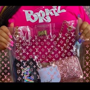 Custom printed clear purse 👛